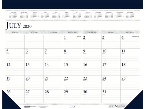 Blue Sky Calendar Amazon